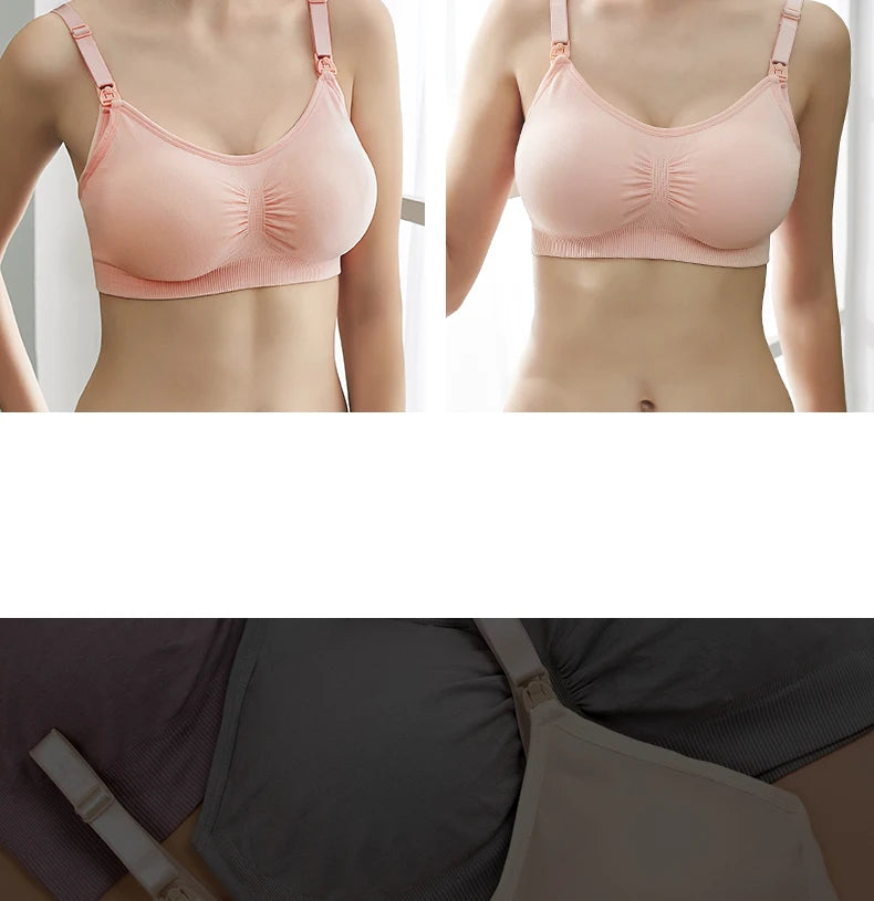 Seamless Nursing Bra