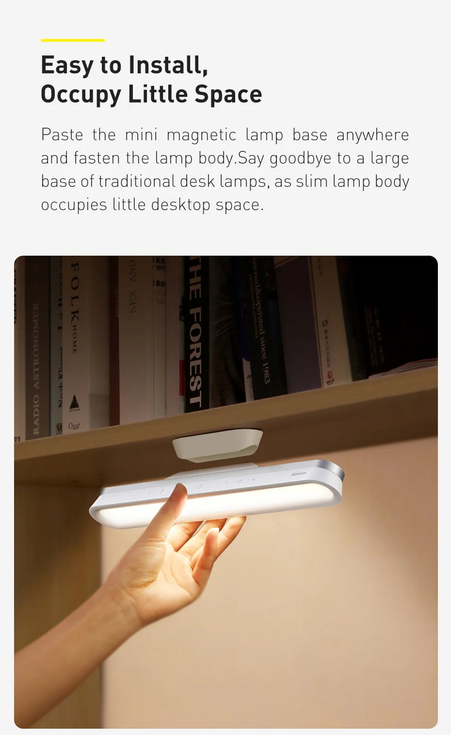 Baseus Magnetic Desk Lamp