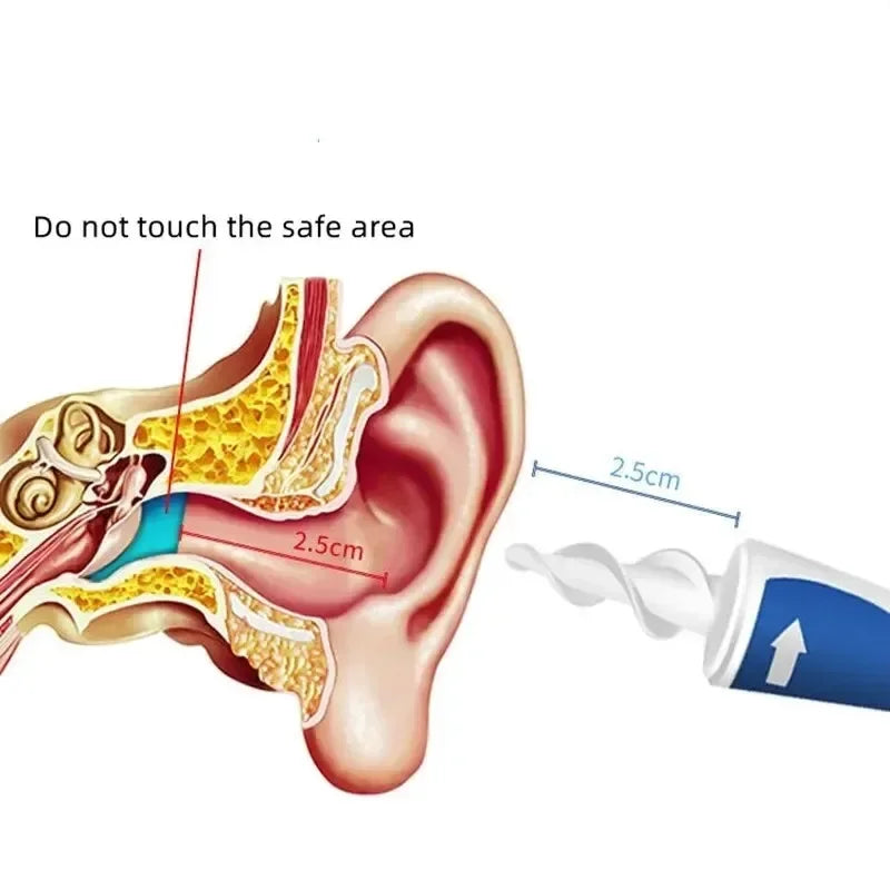Ear Wax Remover with Soft Silicone Tips