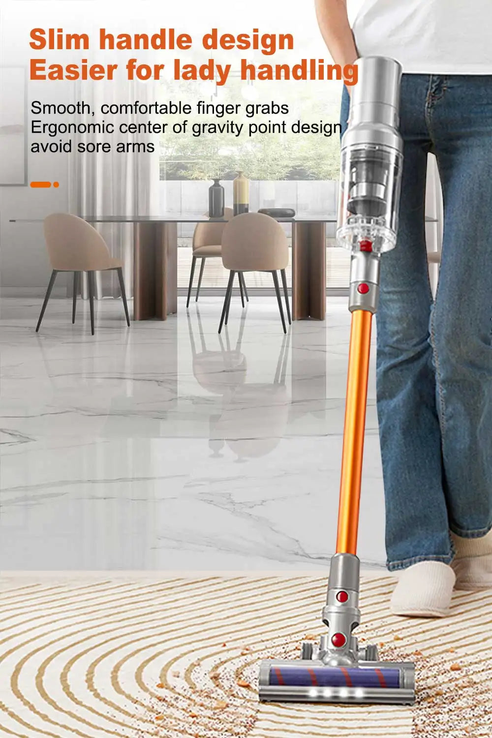 ABIR VC205 Cordless Handheld Vacuum