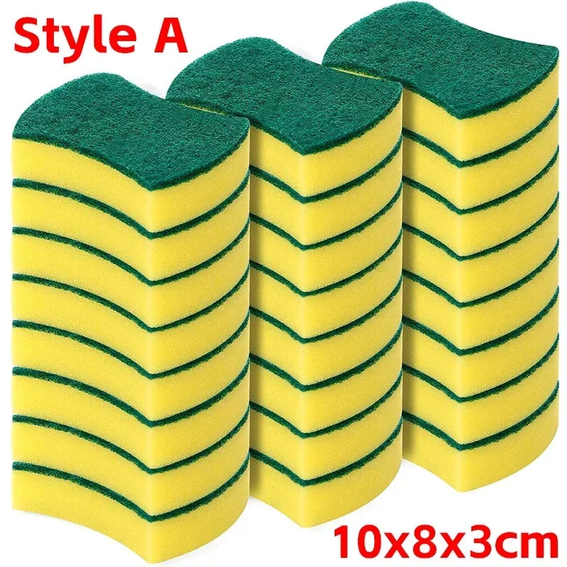 Magic Double-Sided Sponge Cleaning Pads