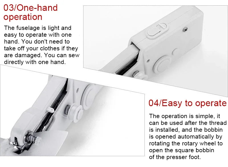 Portable Handheld Sewing Machine