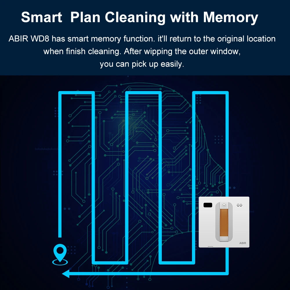 ABIR WD8 Window Vacuum Robot