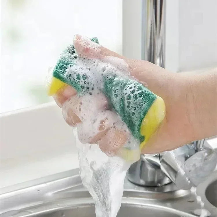 Magic Double-Sided Sponge Cleaning Pads
