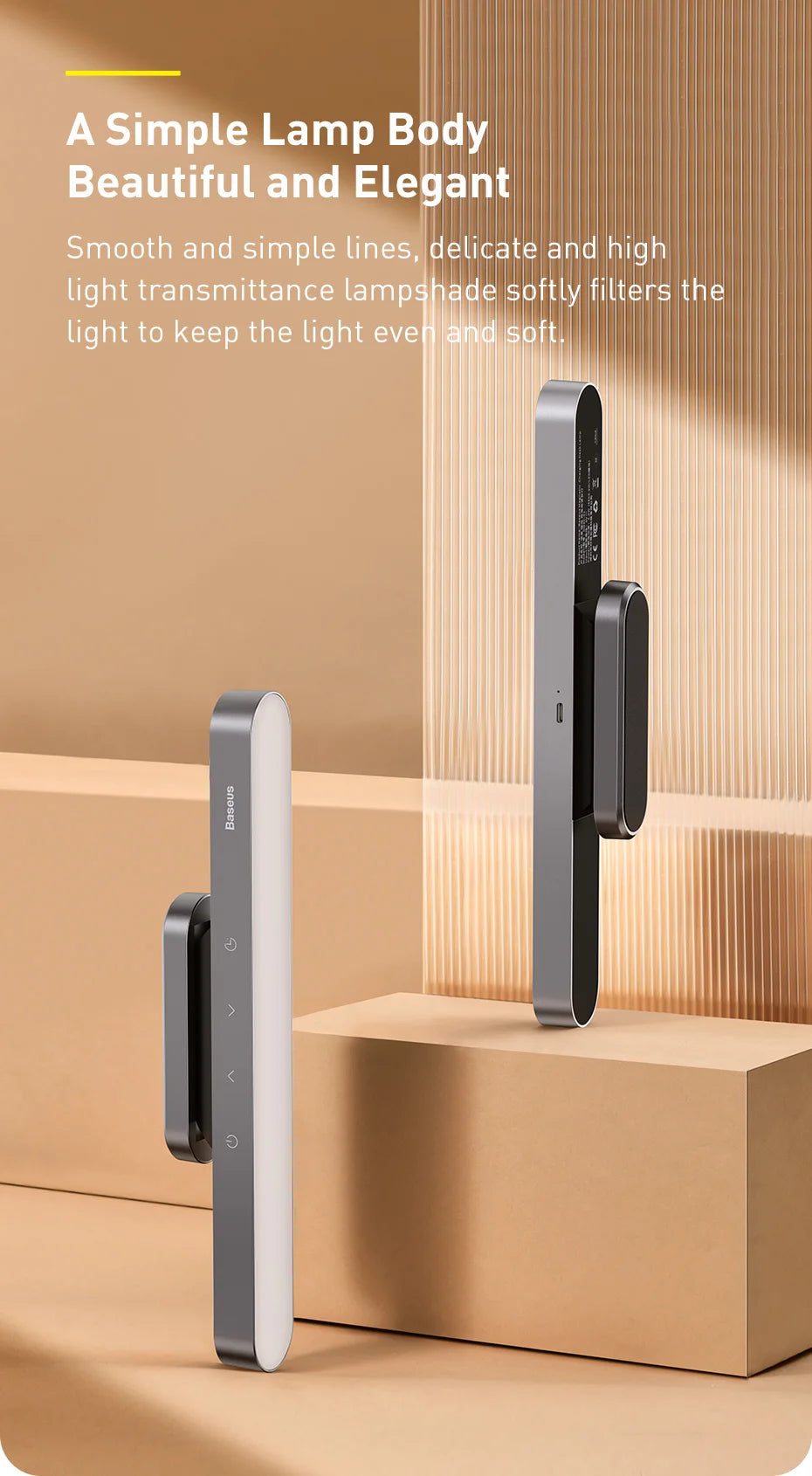 Baseus Magnetic Desk Lamp