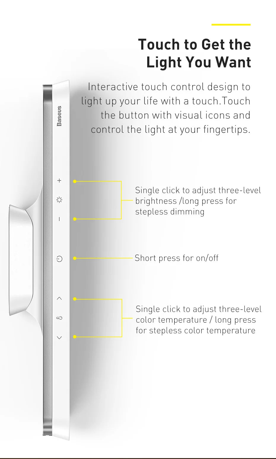 Baseus Magnetic Desk Lamp