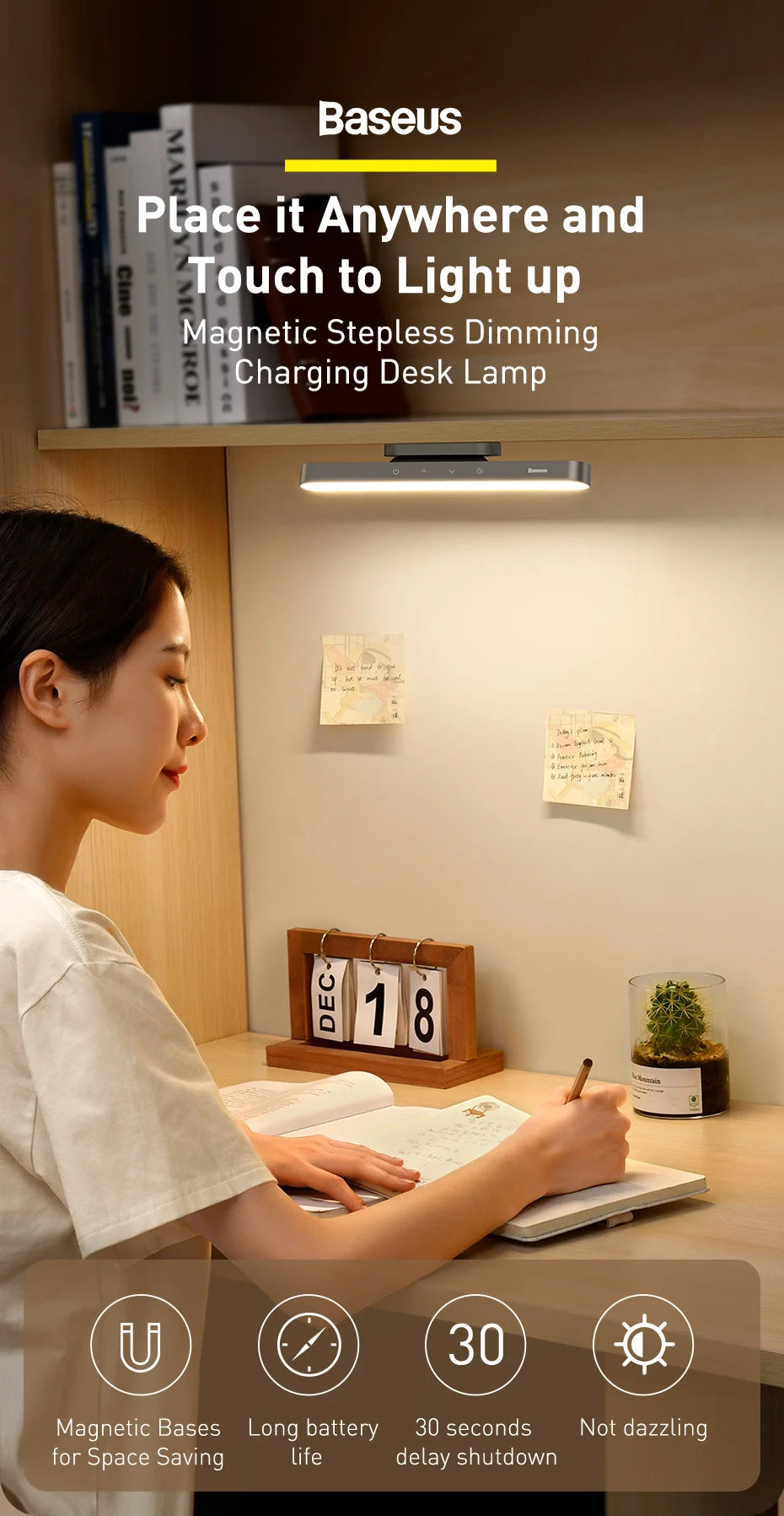 Baseus Magnetic Desk Lamp