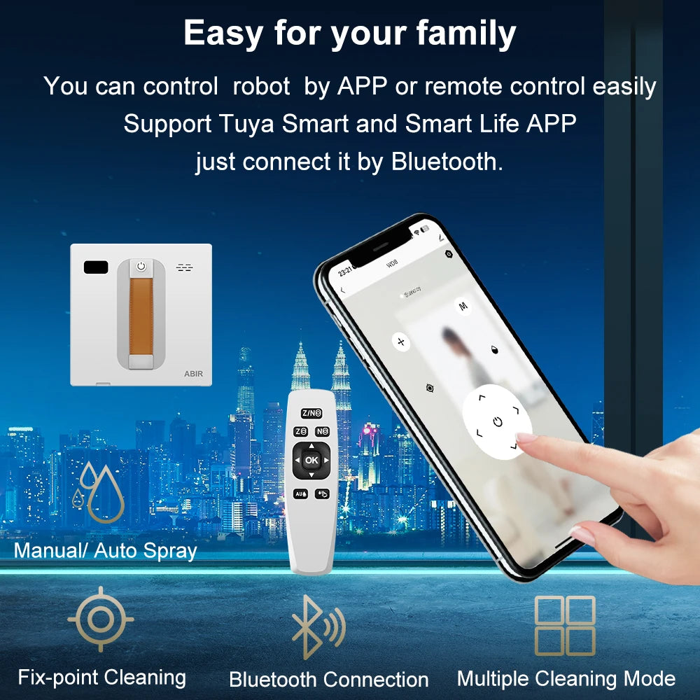 ABIR WD8 Window Vacuum Robot