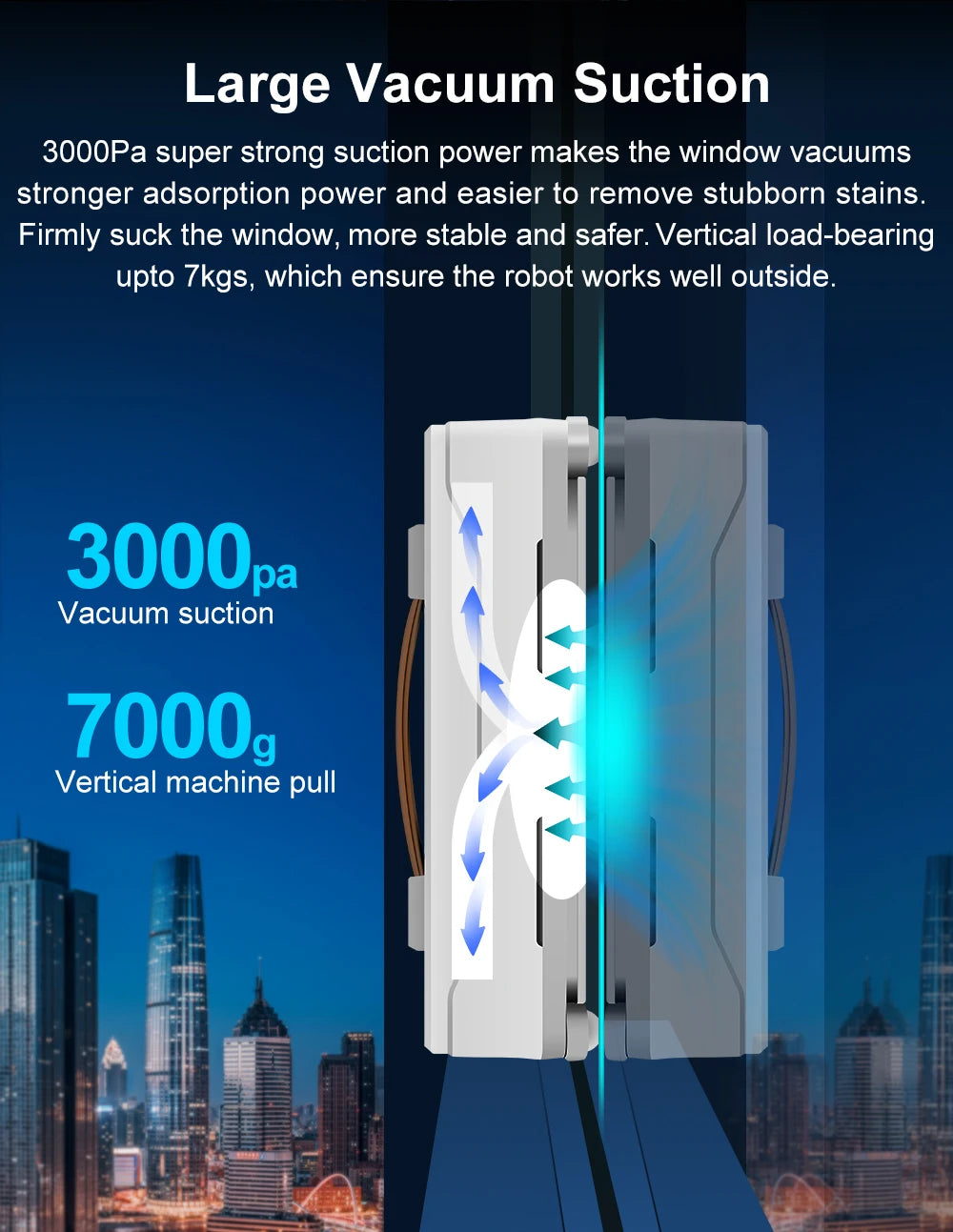 ABIR WD8 Window Vacuum Robot