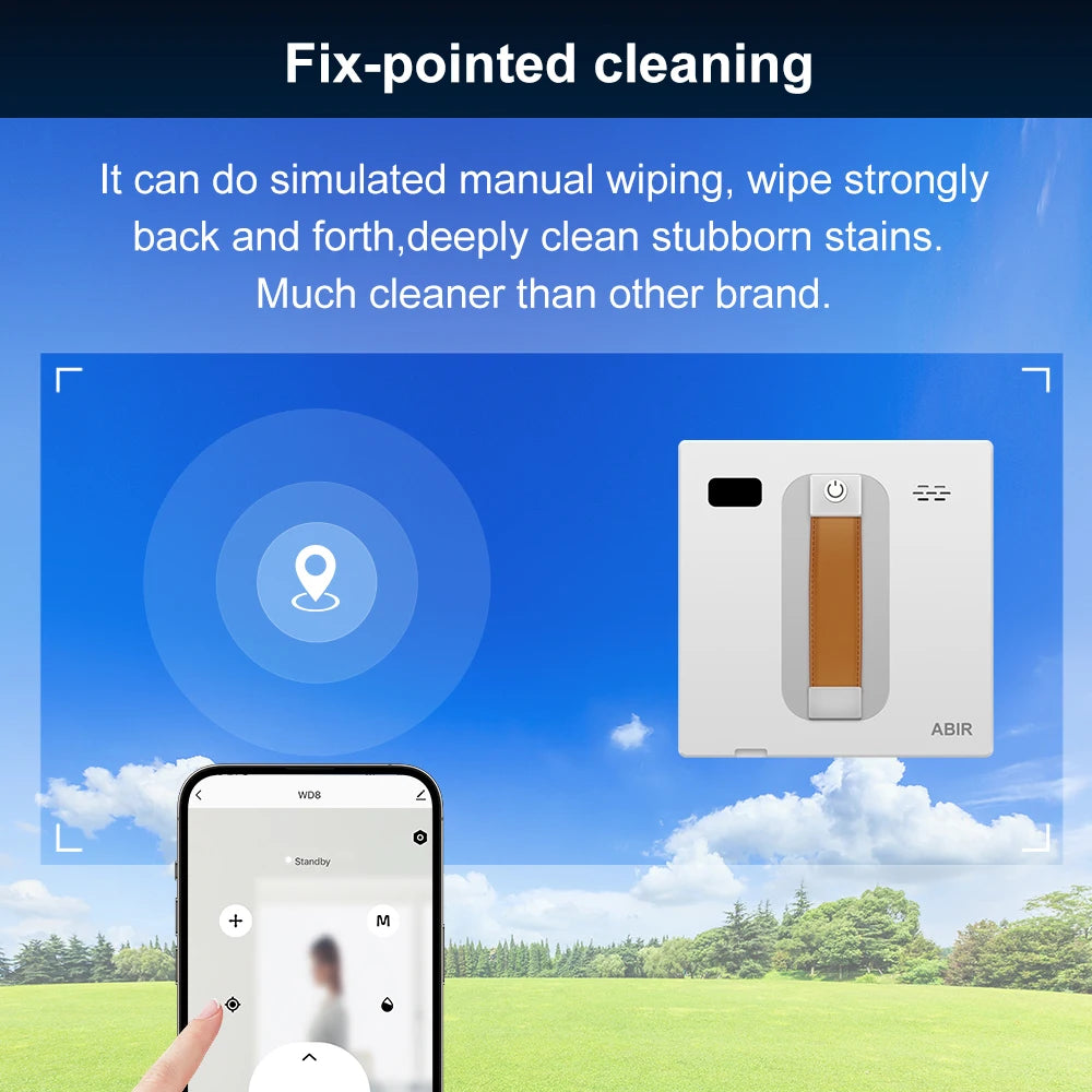 ABIR WD8 Window Vacuum Robot