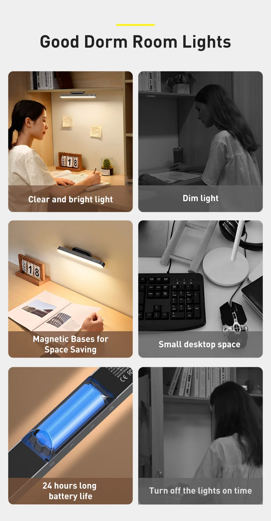 Baseus Magnetic Desk Lamp