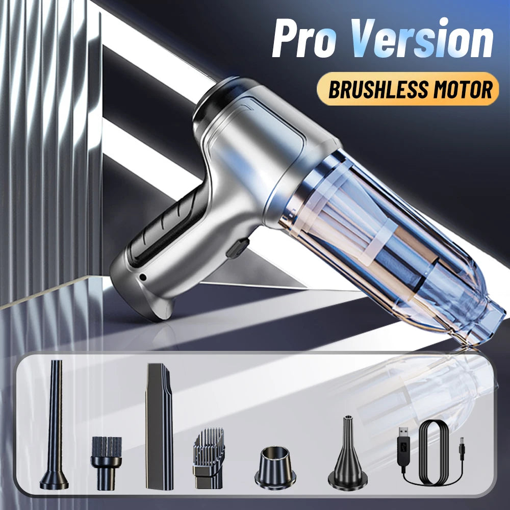 Powerful Wireless Car Vacuum Cleaner
