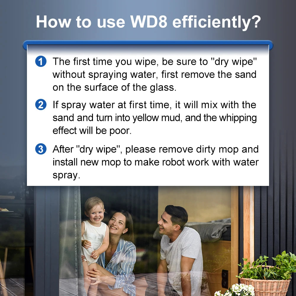 ABIR WD8 Window Vacuum Robot