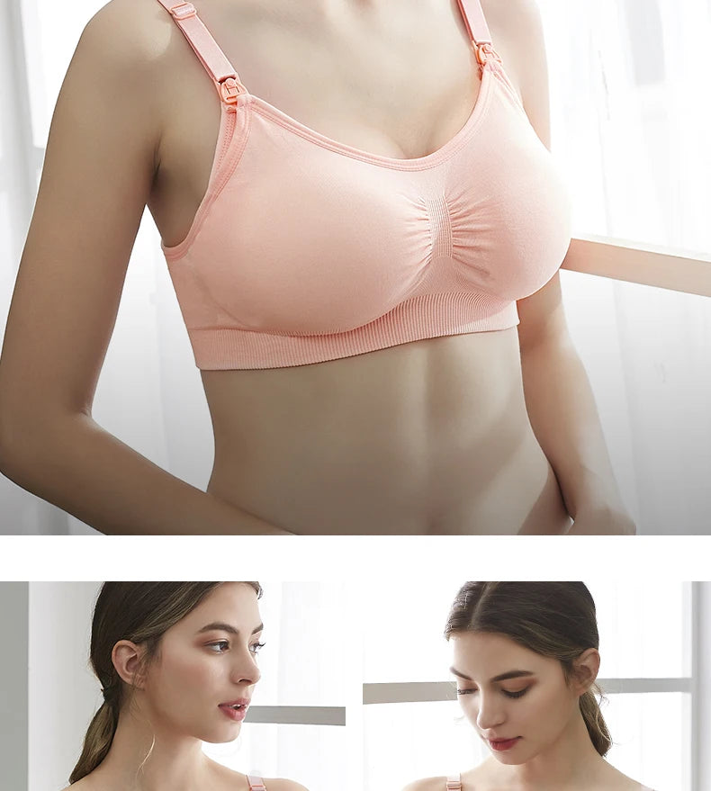 Seamless Nursing Bra