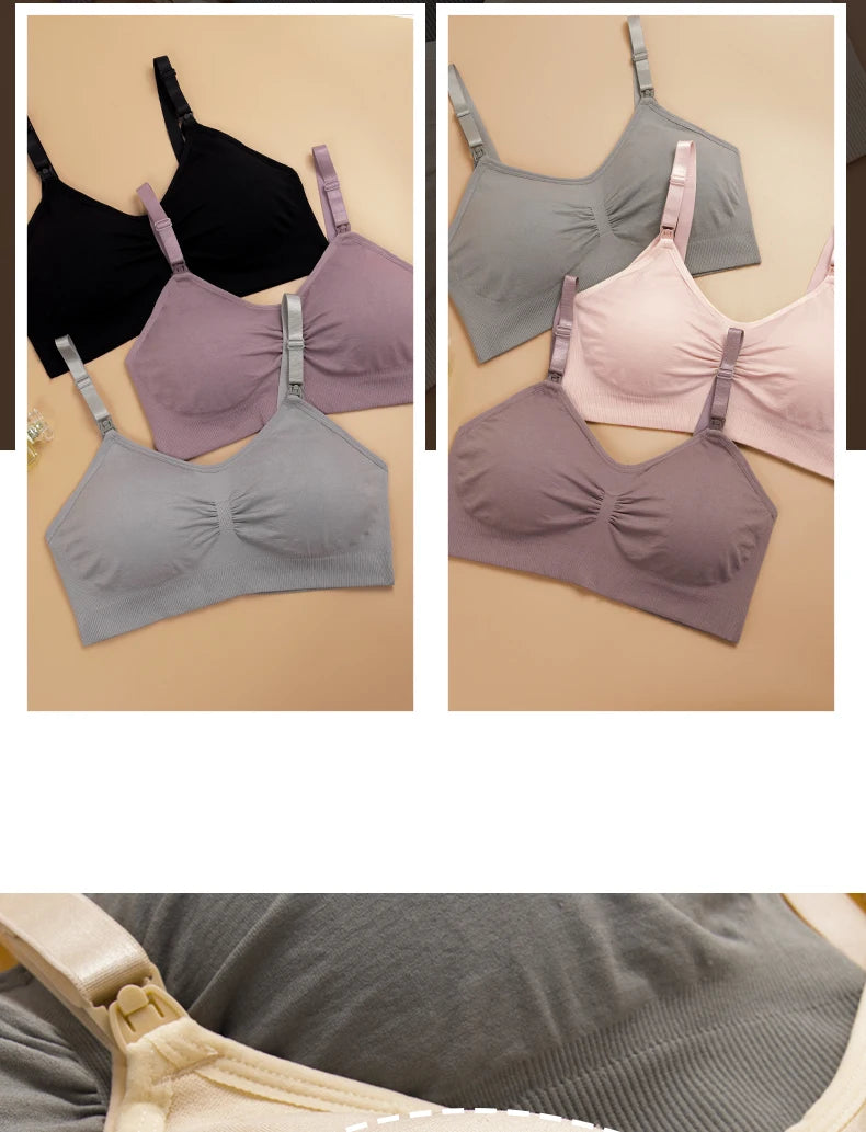 Seamless Nursing Bra