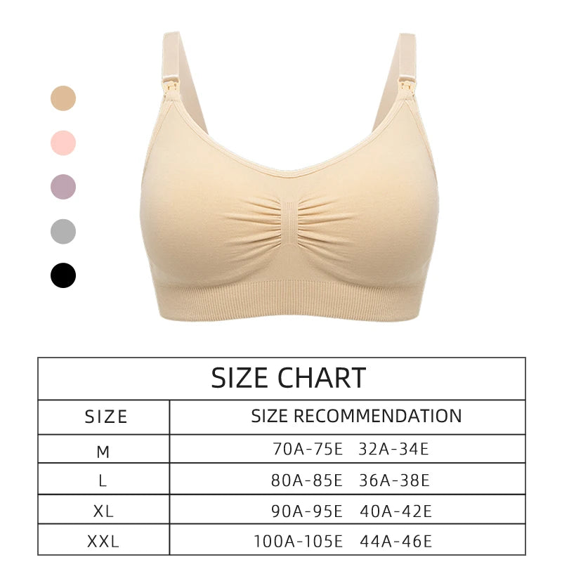 Seamless Nursing Bra