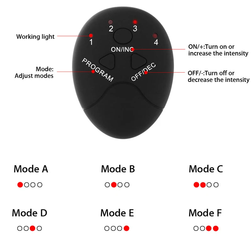 EIENACOCO Electric Muscle Stimulator