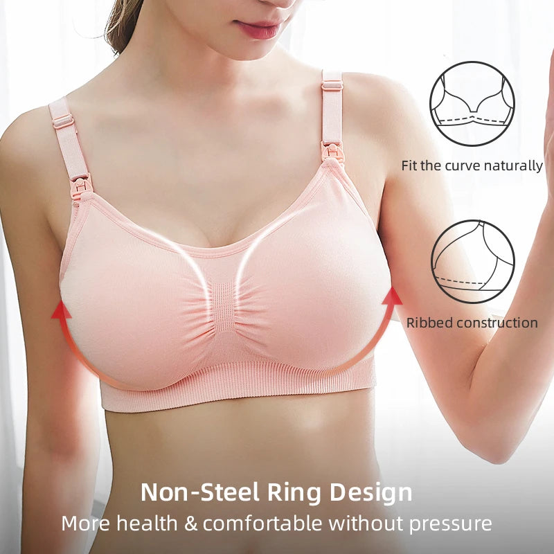 Seamless Nursing Bra