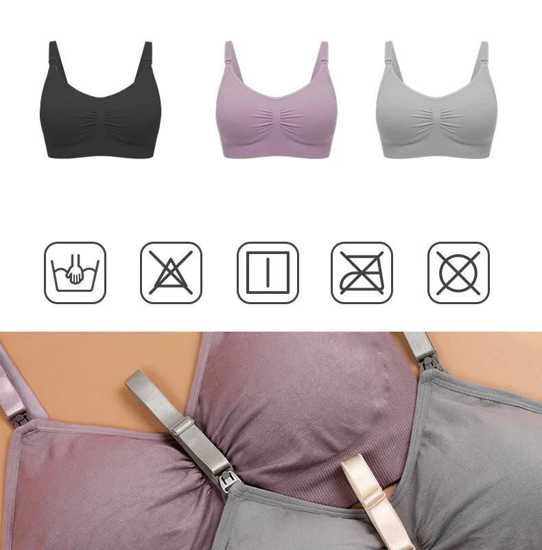 Seamless Nursing Bra