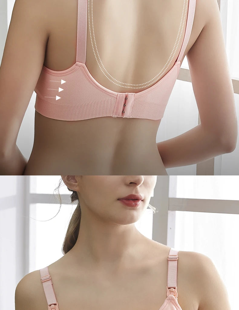 Seamless Nursing Bra