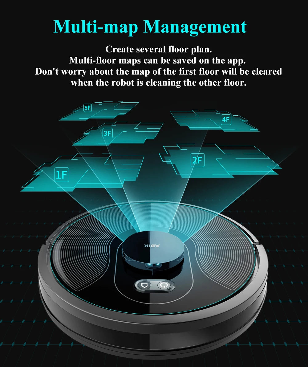 ABIR X8 Robot Vacuum Cleaner