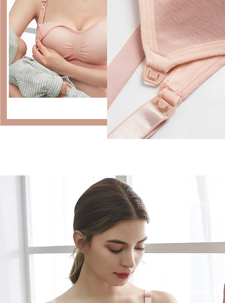 Seamless Nursing Bra