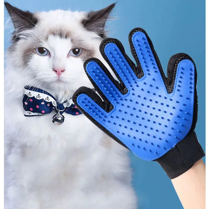 Silicone Pet Hair Grooming Glove