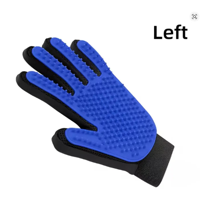 Silicone Pet Hair Grooming Glove