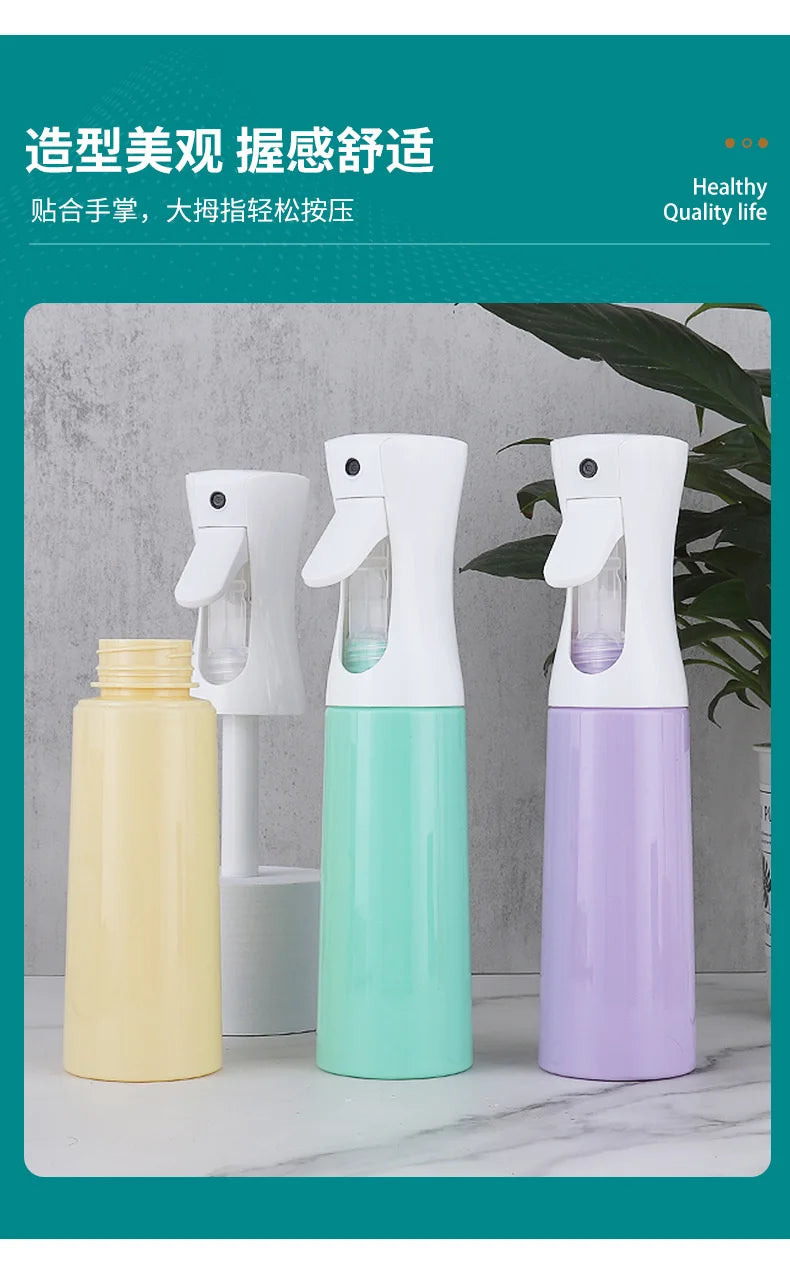 Continuous Fine Mist Spray Bottle