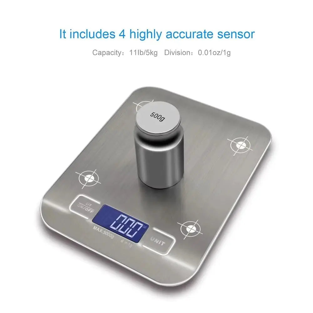 Digital Stainless Steel Kitchen Scale