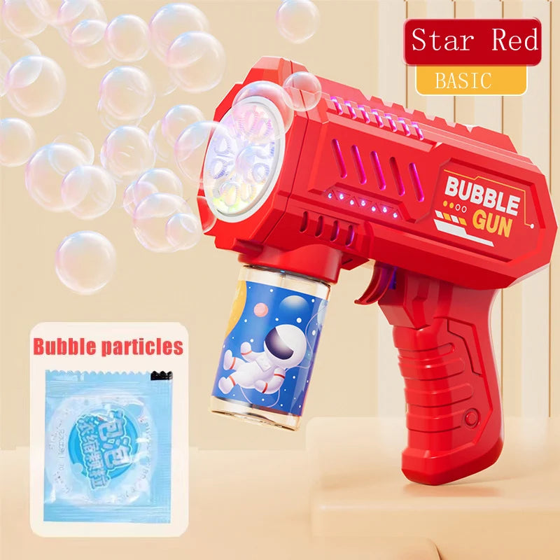 Automatic Bubble Gun with LED Lights