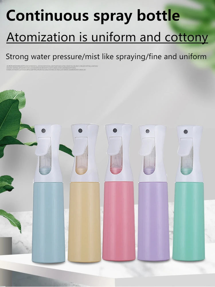 Continuous Fine Mist Spray Bottle