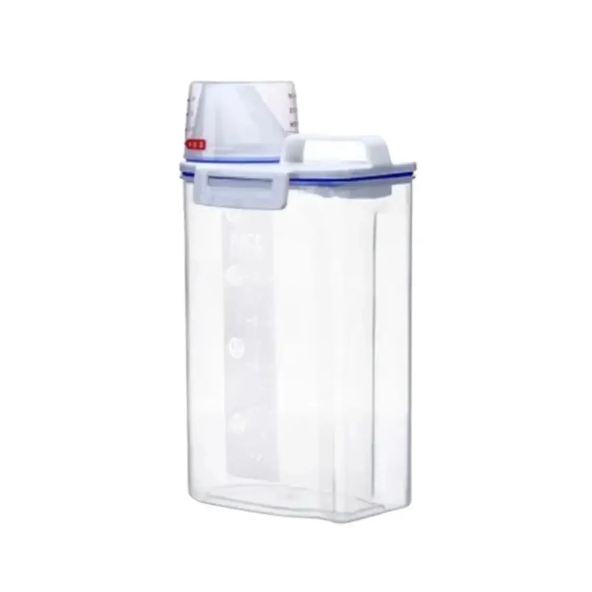 Rice and Grains Food Storage Canister with Measuring Cup