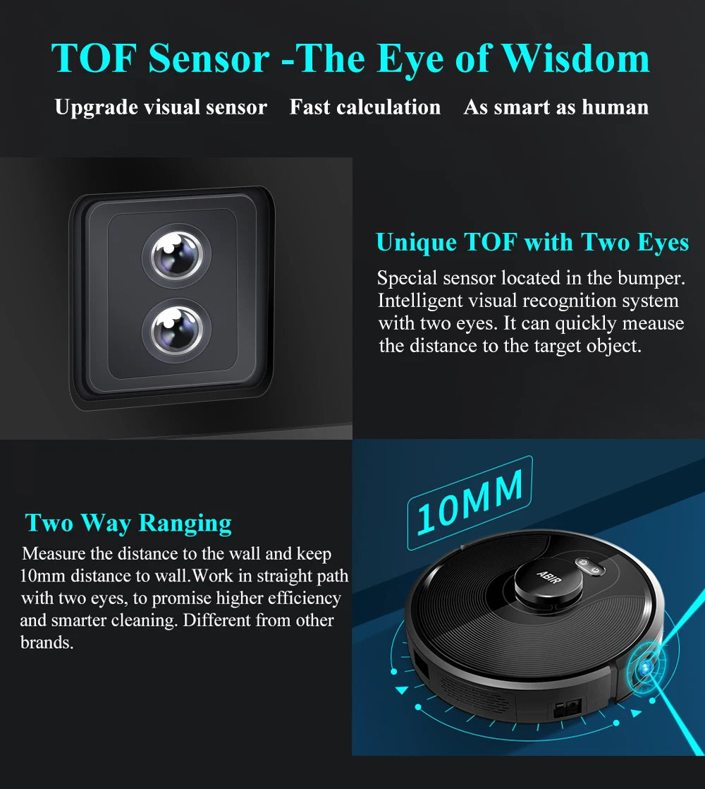 ABIR X8 Robot Vacuum Cleaner