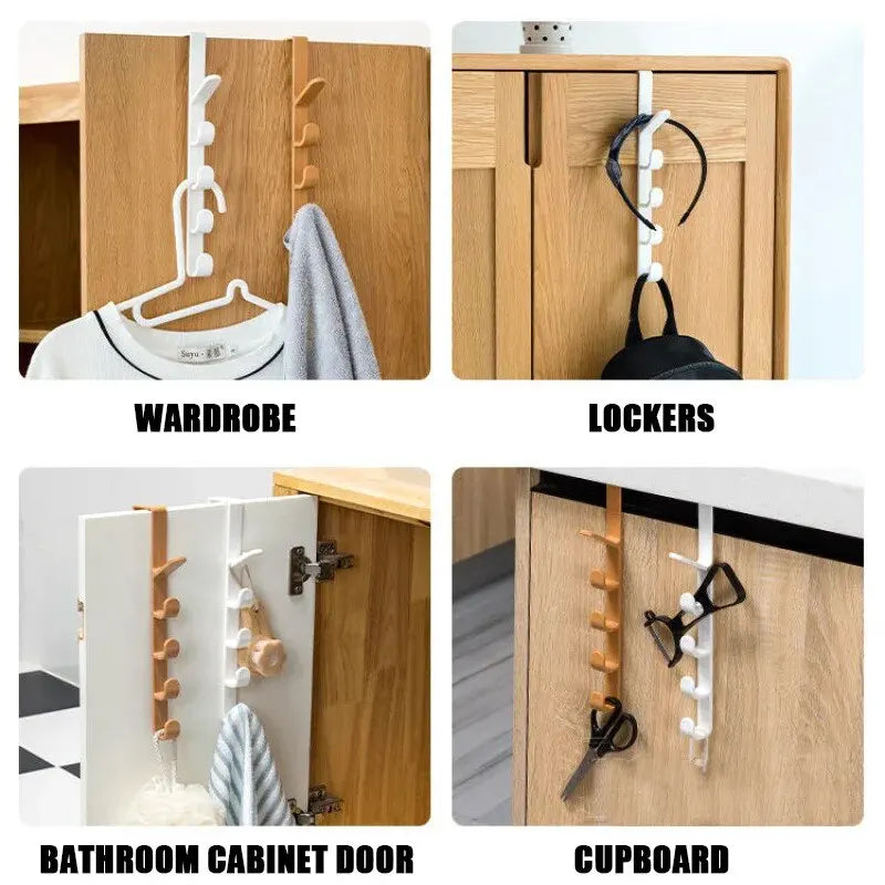 Over-the-Door Clothes Hanger Rack