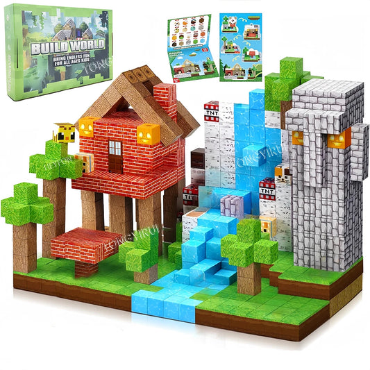 Magnetic Building Blocks Set