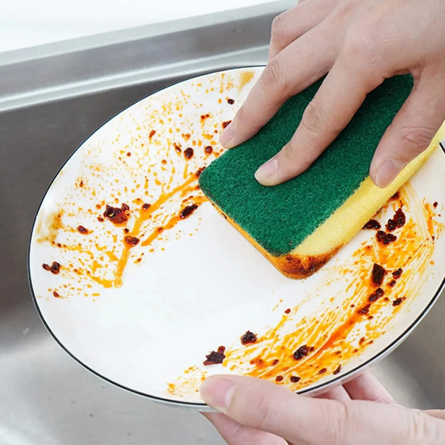 Magic Double-Sided Sponge Cleaning Pads