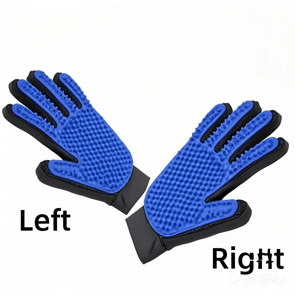 Silicone Pet Hair Grooming Glove
