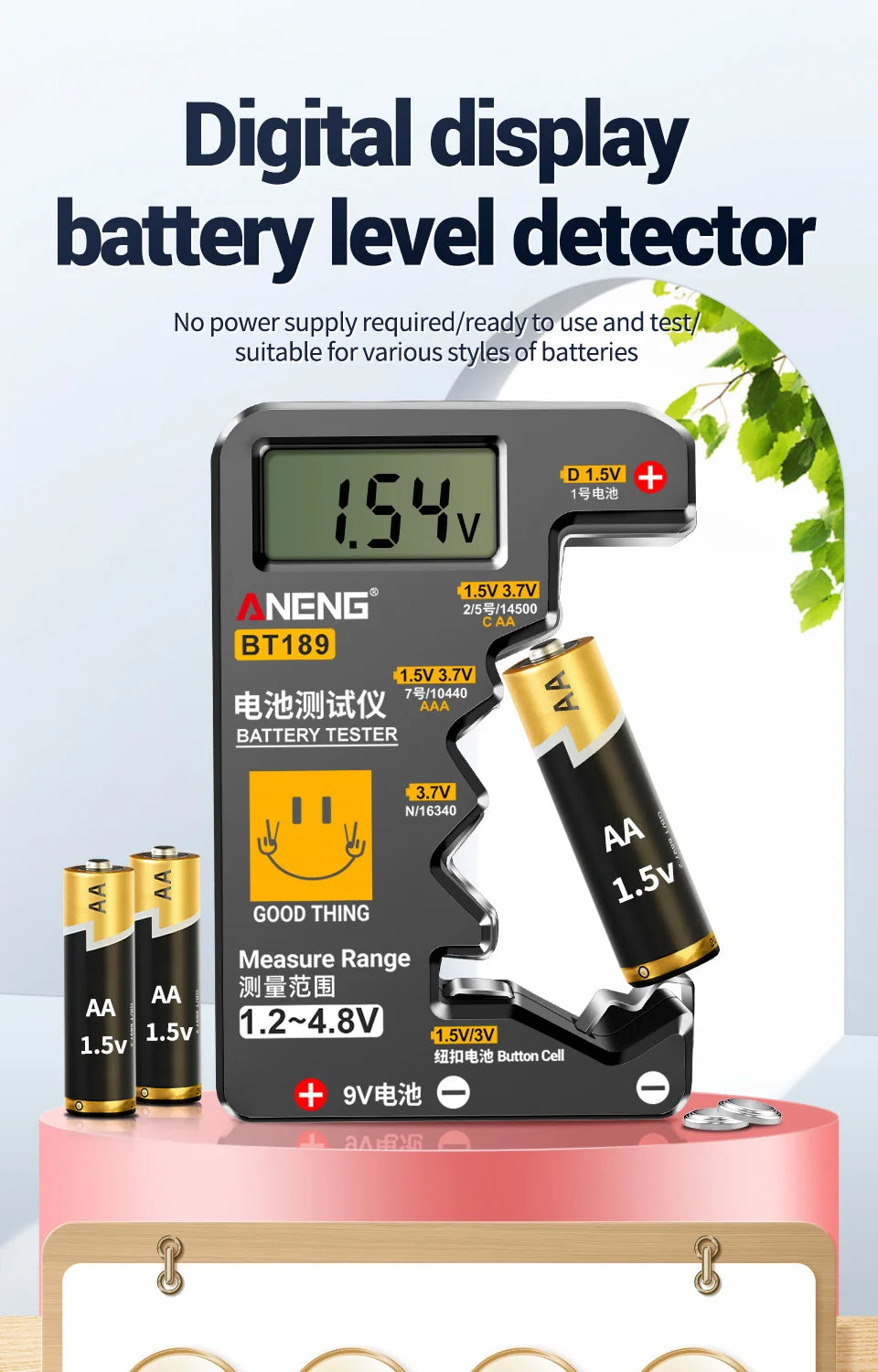 ANENG BT189 Battery Tester