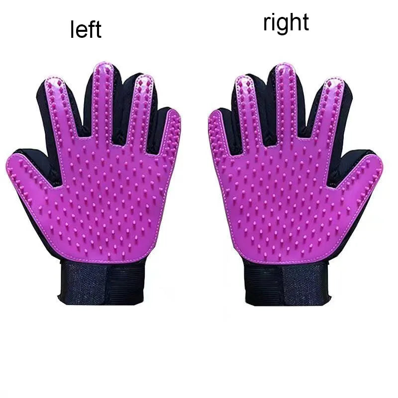 Silicone Pet Hair Grooming Glove
