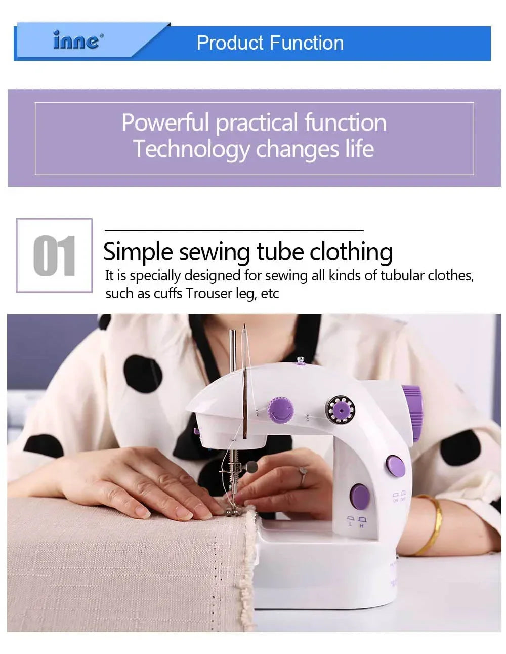Mini Electric Sewing Machine