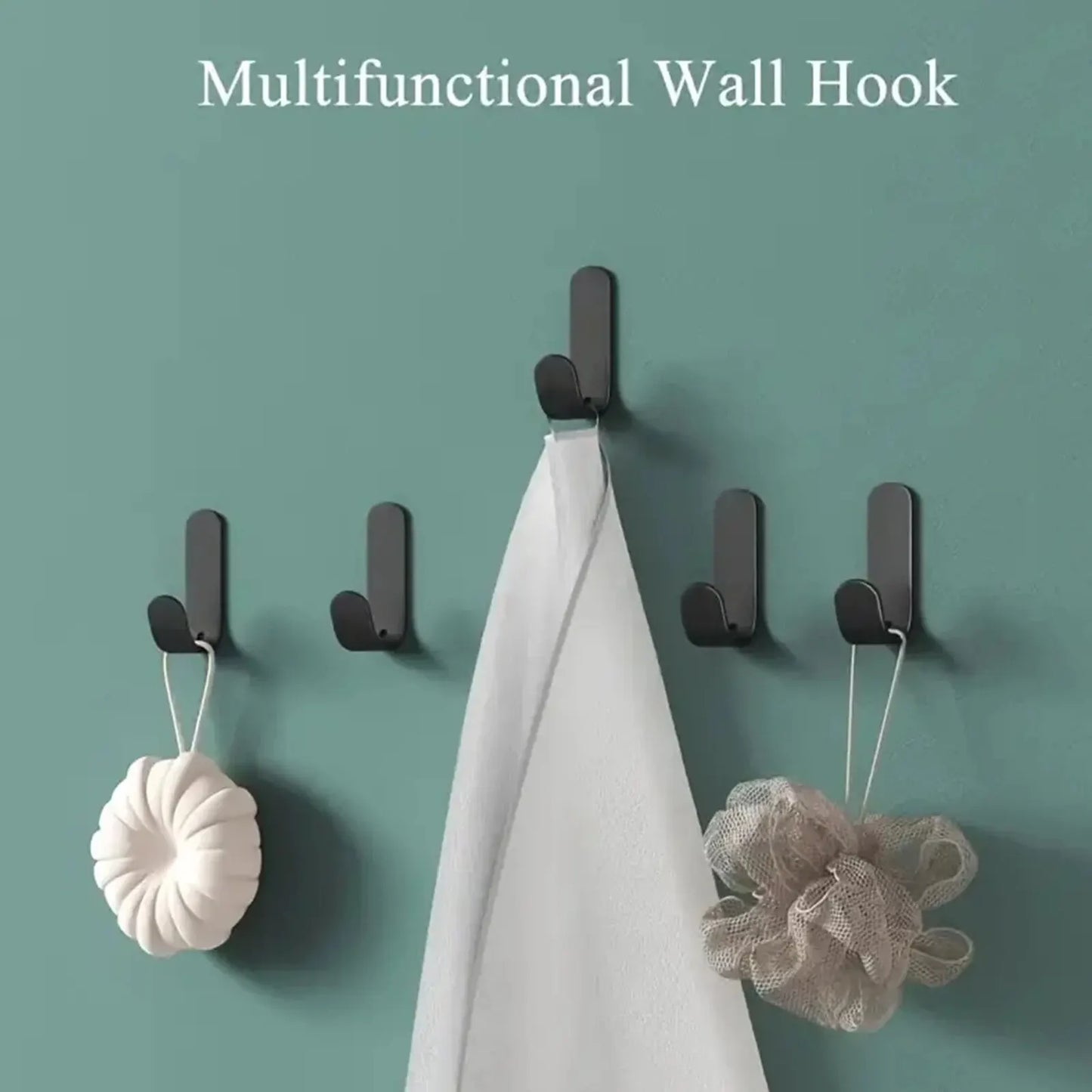 Strong Self-Adhesive J-Hooks