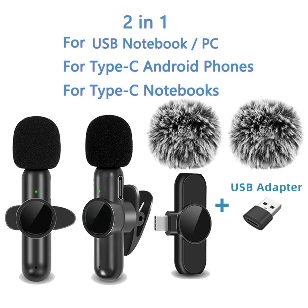 2.4G Wireless Lavalier Microphone
