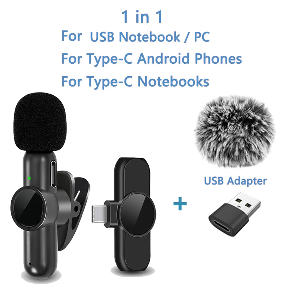 2.4G Wireless Lavalier Microphone