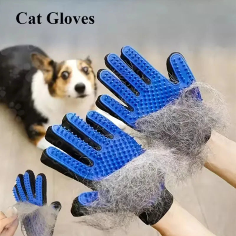 Silicone Pet Hair Grooming Glove