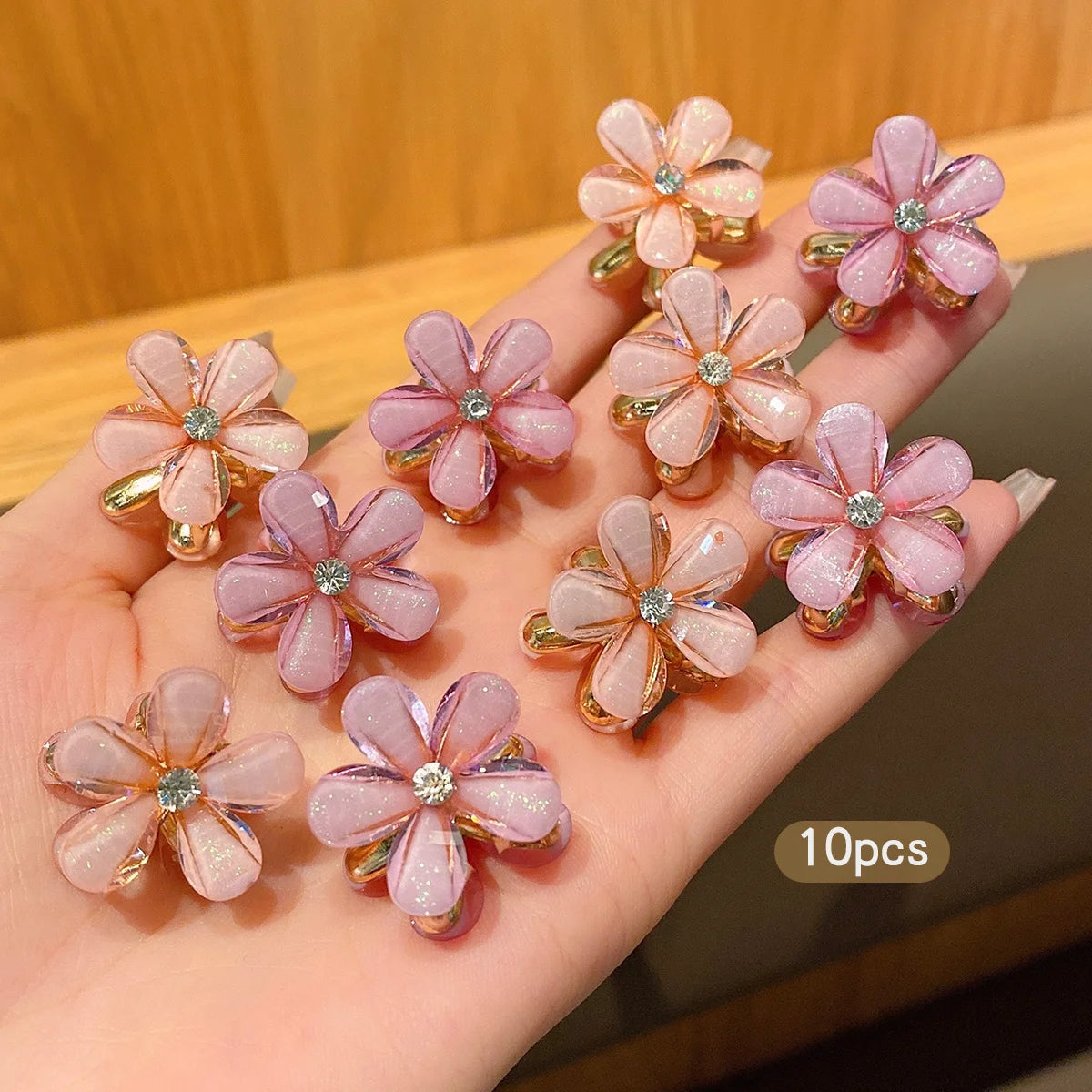 Rhinestone Hair Clips