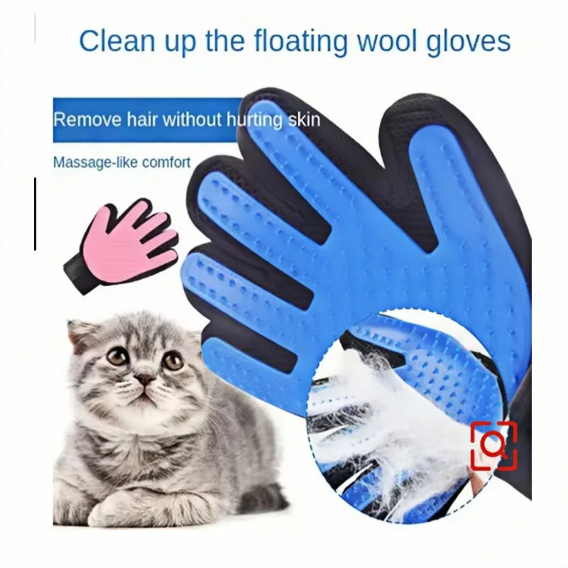 Silicone Pet Hair Grooming Glove