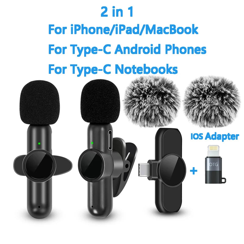 2.4G Wireless Lavalier Microphone