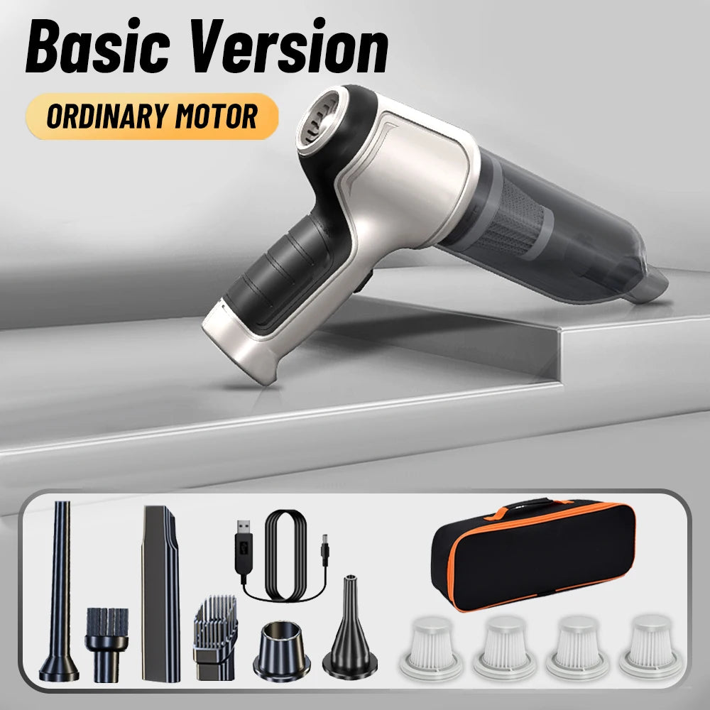 Powerful Wireless Car Vacuum Cleaner