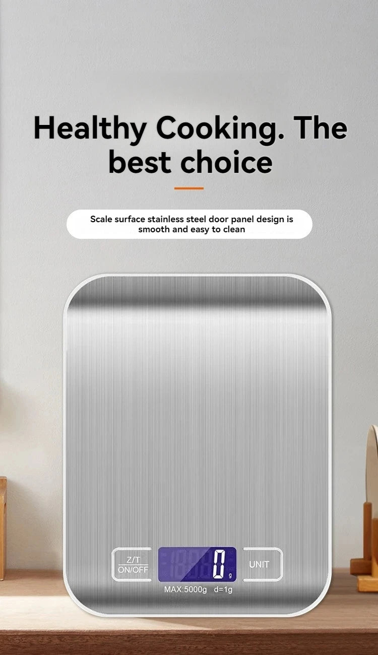 Digital Stainless Steel Kitchen Scale